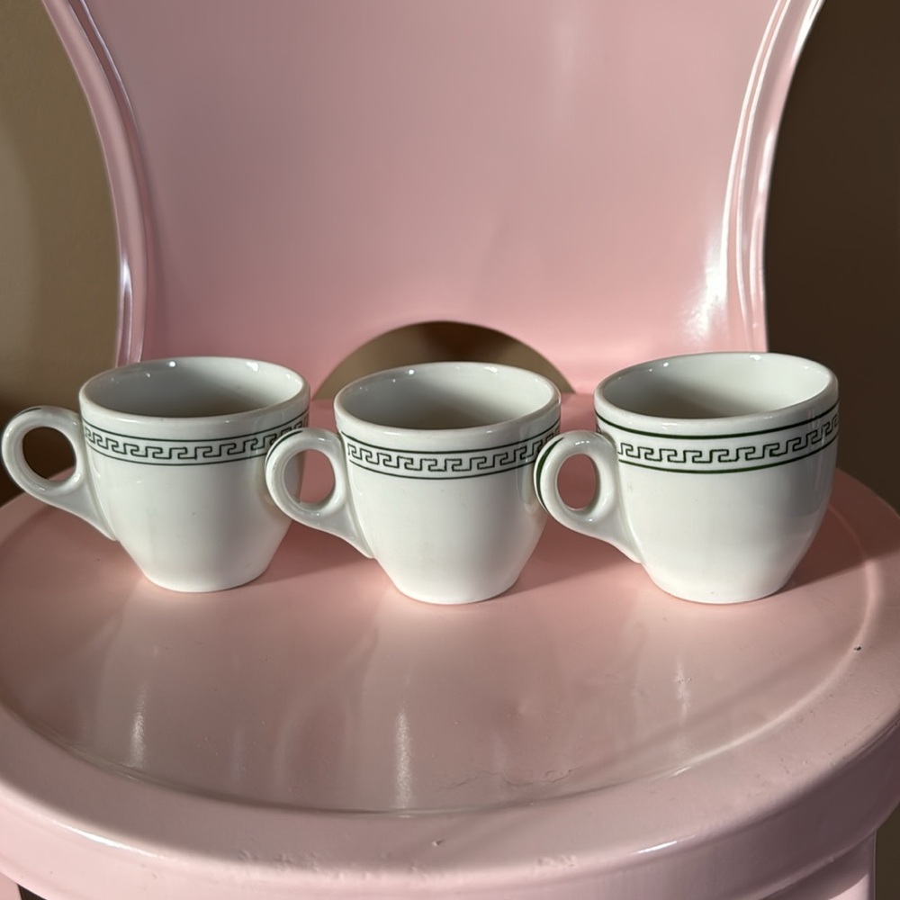 O.P.CO. SYRACUSE CHINA ESPRESSO SET - Picture 8 of 11